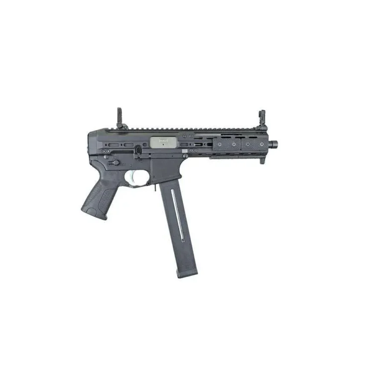 LWRC SMGPB45B8S SMG  45 ACP 8.50″ 25+1 Black Hard Coat Anodized SB Tactical Fold