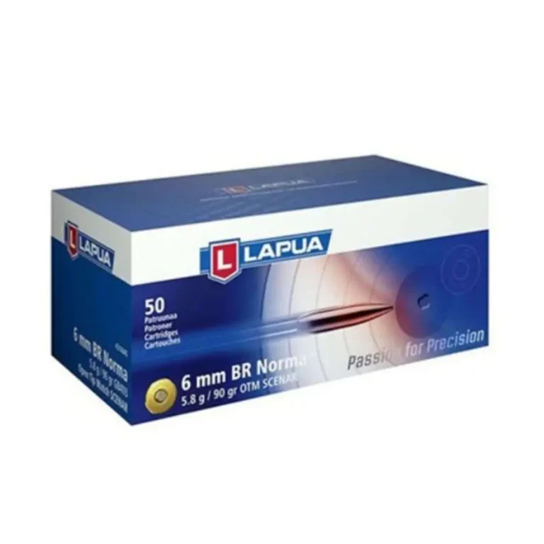 Lapua Rifle Ammo  6mm BR Norma 90 gr Scenar-L OTM bx/50