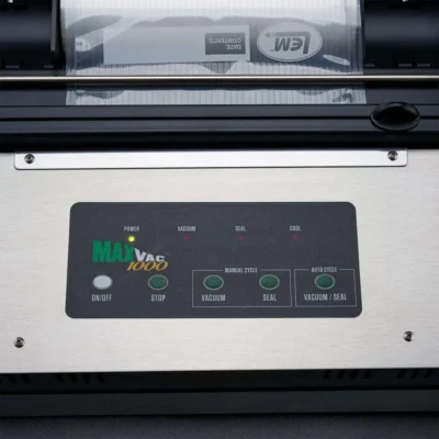 LEM Products Maxvac 1000 Vacuum Sealer w/Bag Holder & Cutter