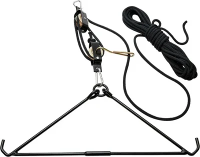 LEM Products Collapsible Gambrel with Rope Hoist