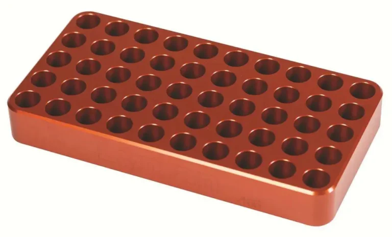 ANODIZED ALUMINUM LOADING BLOCK .485″ HOLE SIZE