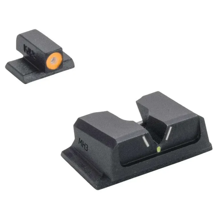 HYPER-BRIGHT V-SIGHT-FIXED-PISTOL-SET-S&W M&P FULL SIZE/COMPACT-ML41710G HYPER-BRIGHT V-SIGHT-FIXED-PISTOL-SET-S&W M&P FULL SIZE/COMPACT-ML41710G