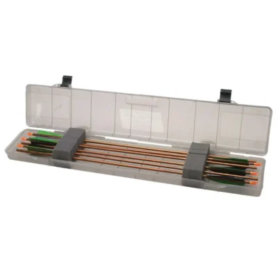 MTM CROSSBOLT CASE 12 BOLTS UP TO 23″ CLEAR SMOKE