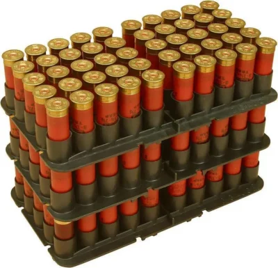 MTM SHOTSHELL TRAYS 50 RD 16 GAUGE FITS SF & SD & S-100 BLACK