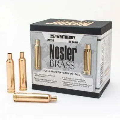 NOSLER BRASS 257 ROBERTS+P 50/BX