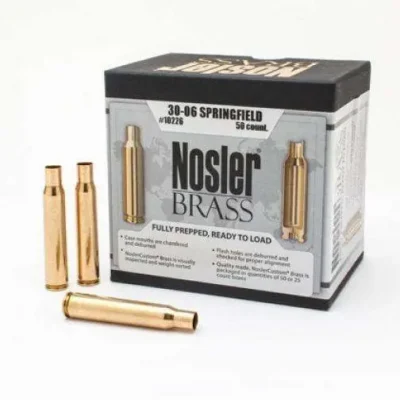 NOSLER BRASS 30-06 SPRINGFIELD 50/BX