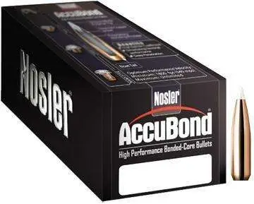 Nosler 57845 AccuBond 6.8mm .277 100 GR Spitzer 50 Box Nosler 57845 AccuBond 6.8mm .277 100 GR Spitzer 50 Box