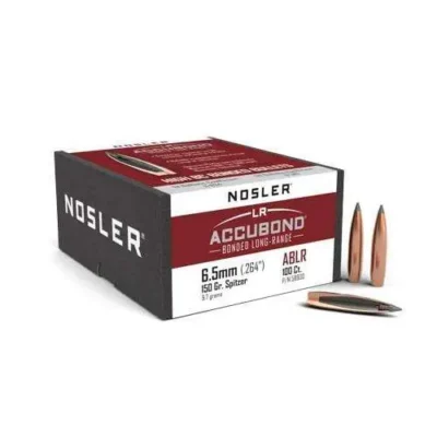Nosler 6.5mm .264 ABLR 150gr SP 100rd/box