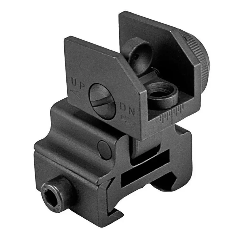 AR15 Flip Up Rear Sight AR15 Flip Up Rear Sight