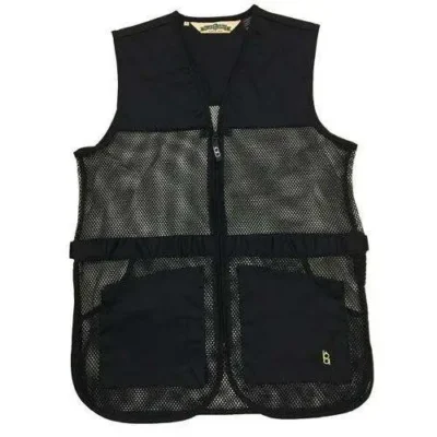 245M DUAL PAD MESH SHOTGUN VEST BL   S