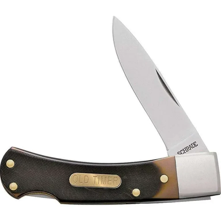 Old Timer 3 in Bearhead Single Blade Lock Old Timer 3 in Bearhead Single Blade Lock