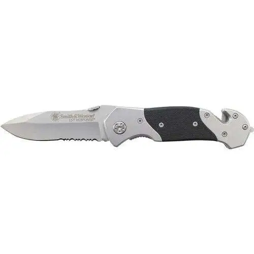 S&W FIRST RESPONDER SERRATED KNIFE S&W FIRST RESPONDER SERRATED KNIFE