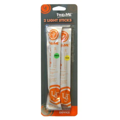Ultimate Survival See-Me Light Stick 6in 2-pk Assorted