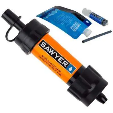 Sawyer MINI Water Filtration System – Orange