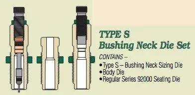 6MM Dasher Type S Neck Die Set