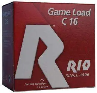RIO Game Load 16GA 2 3/4″ 1OZ #7.5 1300 FP RIO Game Load 16GA 2 3/4″ 1OZ #7.5 1300 FP