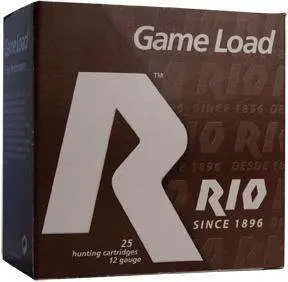 RIO Game Load HV 12GA 2 3/4″ 1-1/4OZ #4 1330FPS RIO Game Load HV 12GA 2 3/4″ 1-1/4OZ #4 1330FPS