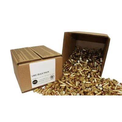 REMINGTON UMC 9MM LUGER 115GR FMJ AMMO 500RD