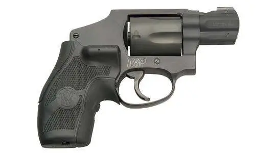 Smith & Wessson M&P 340 Crimson Trace Lasergrip Handgun .357 Mag 5rd Capacity 1.88" Barrel Black - USED