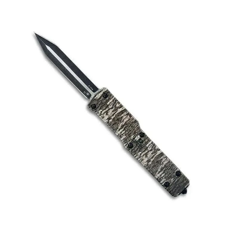 Small Zinc Mossy Oak Bottomland Dagger Black D2 Small Zinc Mossy Oak Bottomland Dagger Black D2