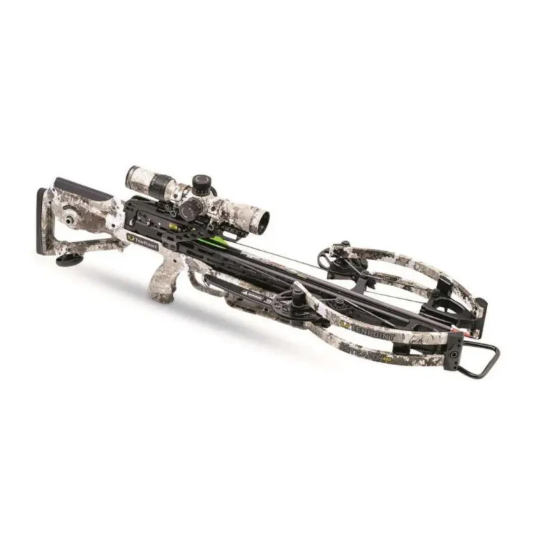 TenPoint Stealth 450 Crossbow Package ACUslide Evo-X Elite Camo Scope
