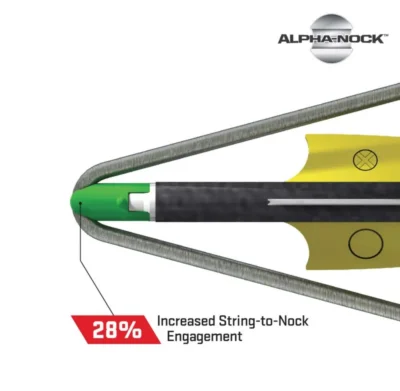 Ten Point EVO-X CenterPunch 16 Carbon Arrows 16″ w/ Alpha-Nocks .001″