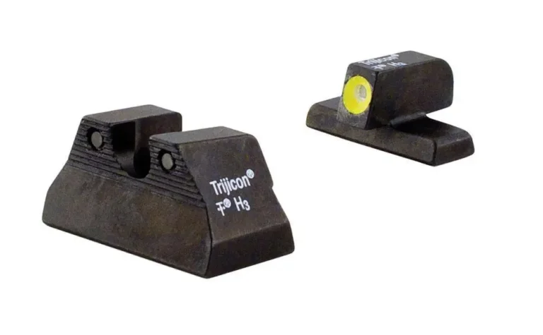 Trijicon HK108Y Tritium H&K HK USP Compact Green Front/Rear Yellow Front Outline Trijicon HK108Y Tritium H&K HK USP Compact Green Front/Rear Yellow Front Outline