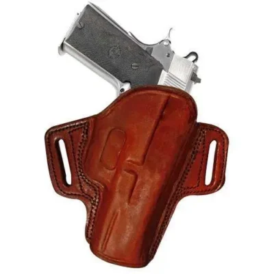 OPEN TOP BELT HLSTR BRN RH S&W N FRAME 4″