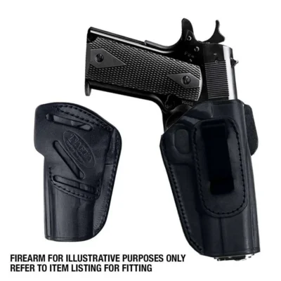 TAGUA 4N1 HOLSTER BLK RH RUGER LC9 NO THUMB BREAK