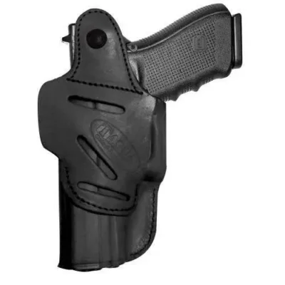 TAGUA 4N1 HOLSTER BLK RH 1911 5″ W/THUMB BREAK