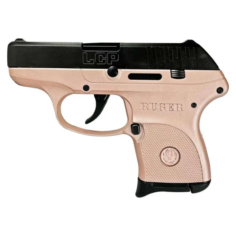 RUGER LCP 380ACP PISTOL 2.75″ BBL ROSE FRAME ONLY