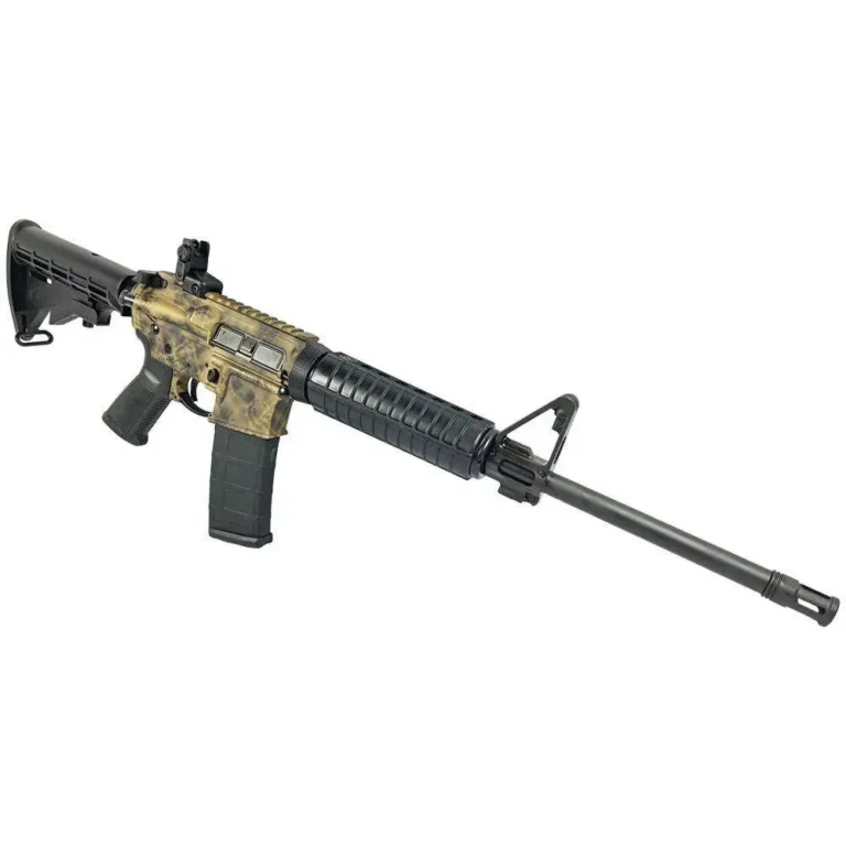 Ruger AR-556 Rifle 5.56mm 30rd Mag 16.1″” Barrel-Marble Distressed