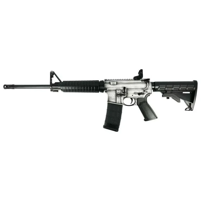Ruger AR-556 Rifle 5.56mm 30rd Mag 16.1″” Barrel-White Distressed