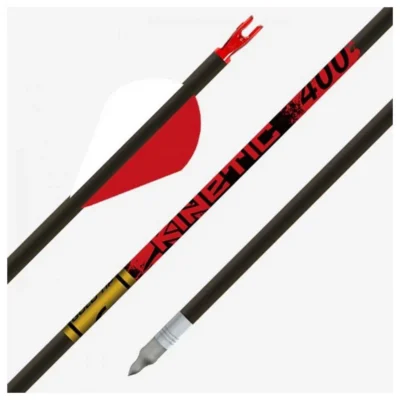 Gold Tip Kinetic Arrows 340 Raptor Vanes 6 pk.