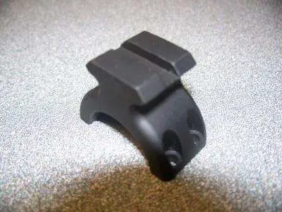 PICATINNY RAIL CAP BLACK 30MM