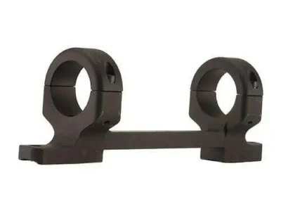 Remington 700-Long Action-High Mount-Black with 8-40 Screws
