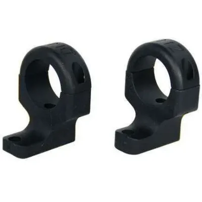 SAVAGE ROUND MOUNT 30MM MED BLK