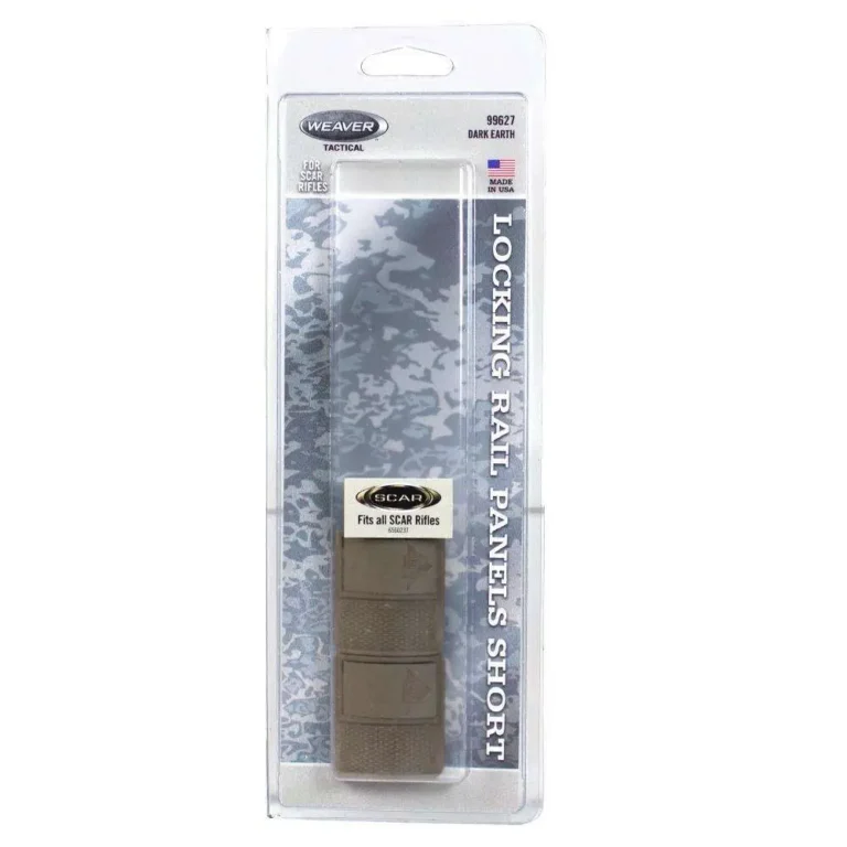 SCAR Rail Panel Short FDE 2PK