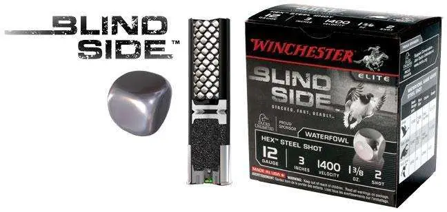 Winchester Ammo SBS123BB Blindside 12 Gauge 3″ 1 3/8 oz BB Shot 25 Bx/ 10 Cs Winchester Ammo SBS123BB Blindside 12 Gauge 3″ 1 3/8 oz BB Shot 25 Bx/ 10 Cs