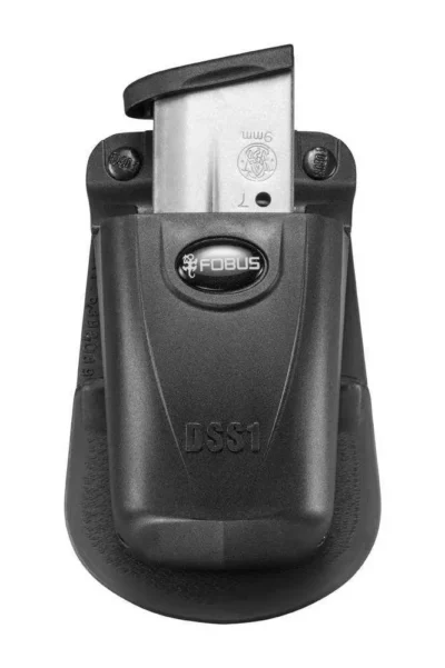 Fobus DSS1 Single  9mm Luger/40 S&W Single Stack Polymer Black