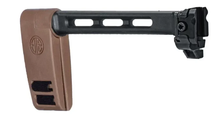 Sig Sauer PCBXFOLDCOY MCX/MPX Pistol Stabilizing Brace Polymer Coyote Brown Sig Sauer PCBXFOLDCOY MCX/MPX Pistol Stabilizing Brace Polymer Coyote Brown