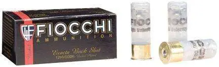 Fiocchi 12HV00BK Exacta 12 Gauge 2.75″ 9 Pellets 00 Buck Shot 10 Bx/ 25 Cs Fiocchi 12HV00BK Exacta 12 Gauge 2.75″ 9 Pellets 00 Buck Shot 10 Bx/ 25 Cs