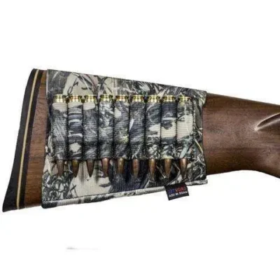 Buttstock Cartridge Shell Holder Rifle Open Style TrueTimber