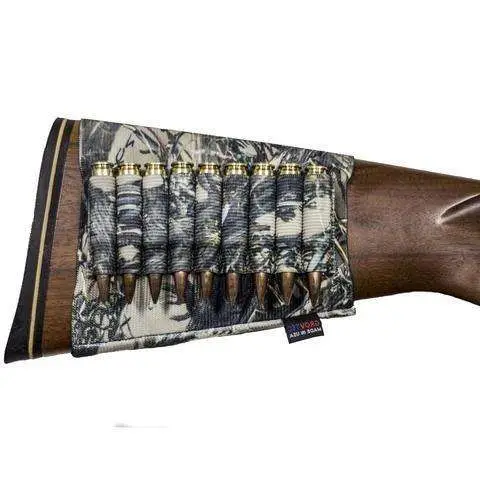 Buttstock Cartridge Shell Holder Rifle Open Style TrueTimber Buttstock Cartridge Shell Holder Rifle Open Style TrueTimber