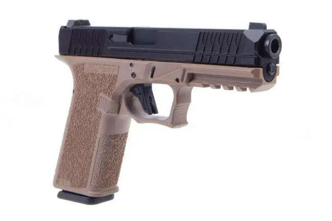 Full Size 9mm Pistol Black slide/FDE Frame 10rd Mag