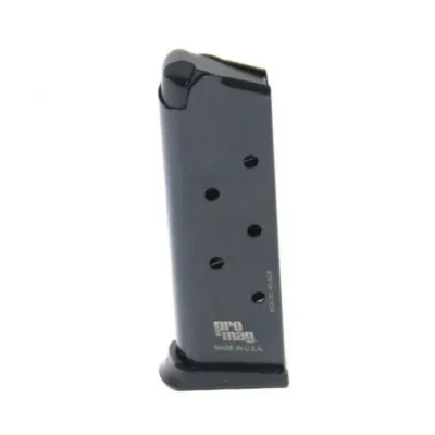 PROMAG OFFICERS .45 ACP 6RD BLUE STEEL MAGAZINE