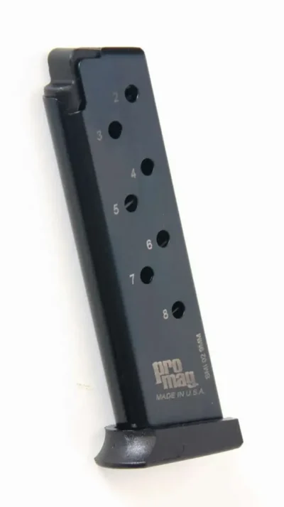 PROMAG S & W 908 3913 3914 & 3953 SERIES 9MM 8RD BLUE STEEL MAGAZINE