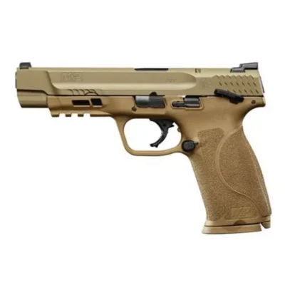 Smith & Wesson 11537 M&P M2.0 9mm Luger 5″ 17+1 FDE Armornite Stainless Steel, F