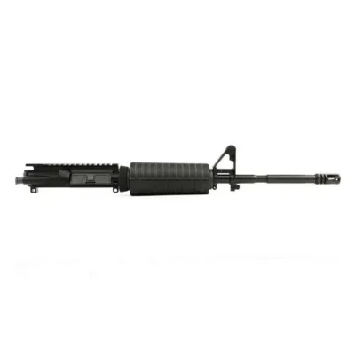 Aero Precision AR15 Complete Upper, 16″ 5.56 Carbine Barrel with Pinned FSB, M4 Handguard – Anodized Black