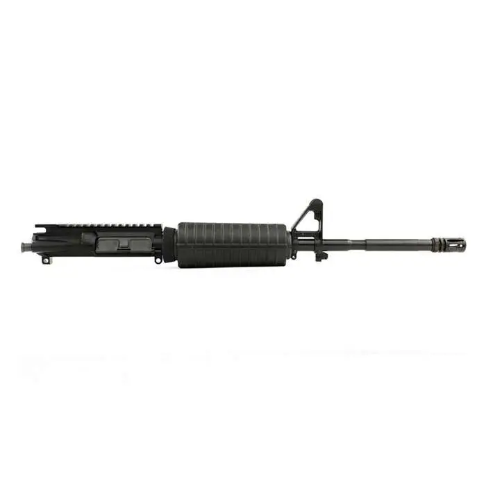 Aero Precision AR15 Complete Upper, 16″ 5.56 Carbine Barrel with Pinned FSB, M4 Handguard – Anodized Black